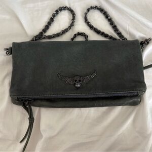 Zadig & Voltaire Rock Deluxe Lambskin Clutch/Crossbody